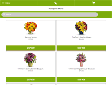 Tablet Screenshot of hampdenflorist.com